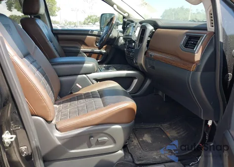 2016 Nissan Titan Xd Platinum Reserve Diesel from USA, damaged, VIN 1N6BA1F28GN507761